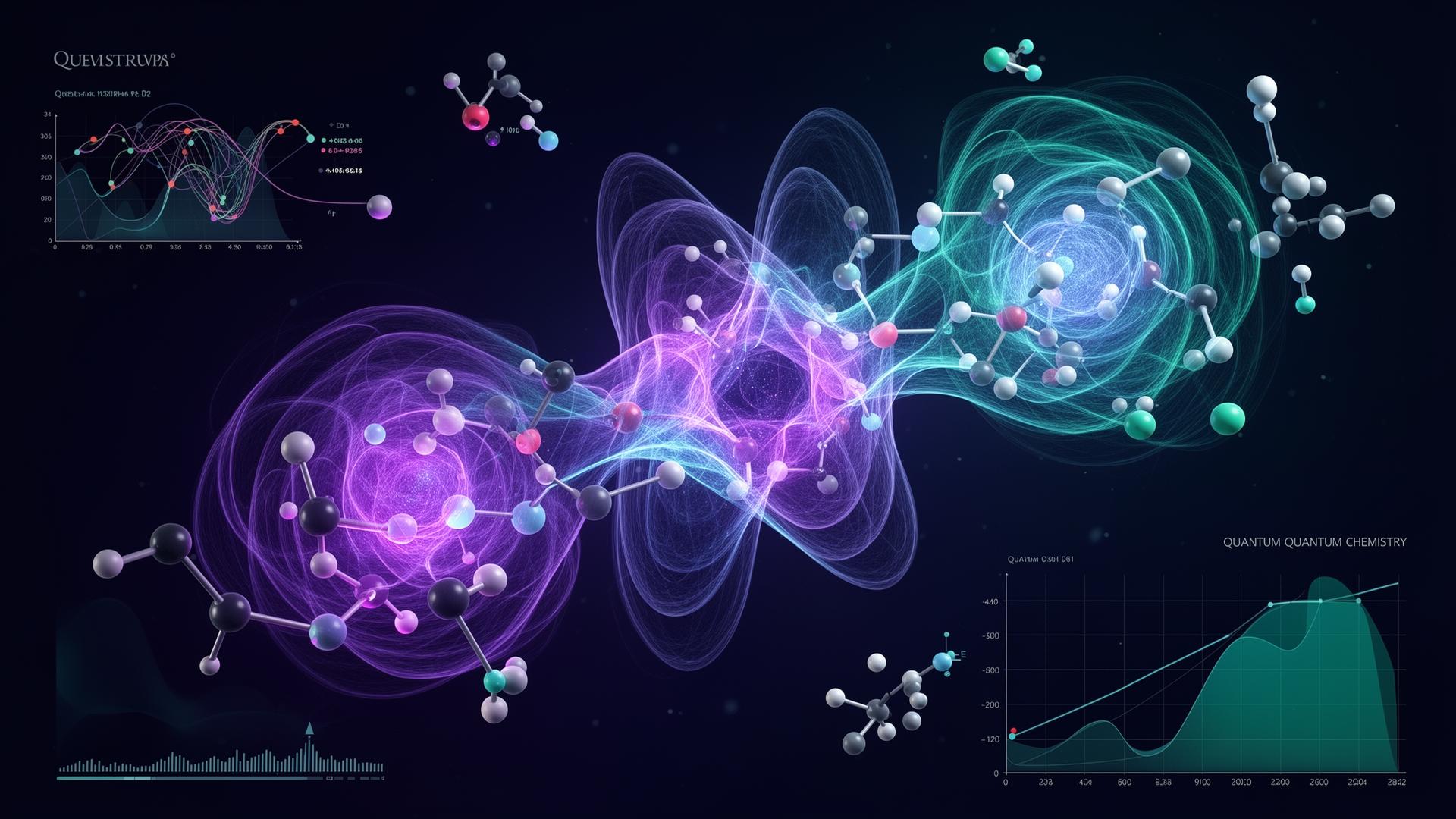 Quantum molecular visualization
